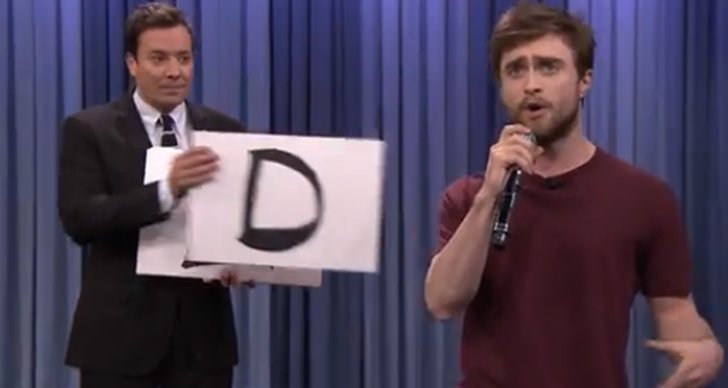Daniel Radcliffe, Tonight Show, Rappa